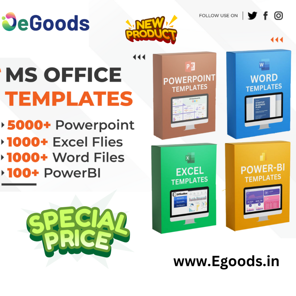𝐌𝐞𝐠𝐚 𝐌𝐒-𝐎𝐟𝐟𝐢𝐜𝐞 𝐓𝐞𝐦𝐩𝐥𝐚𝐭𝐞𝐬 - Egoods.in