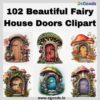 102-Beautiful-Fairy-House-Doors-Clipart-egoods.i