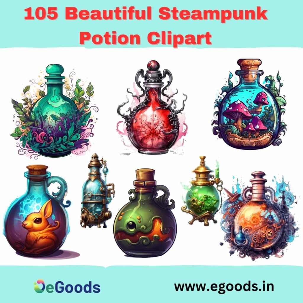 105 Beautiful Steampunk Potion Clipart Printable Graphics Clipart 105 beautiful steampunk potion clipart printable graphics clipart