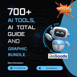 700+ ai tools, ai total guide and graphic bundle