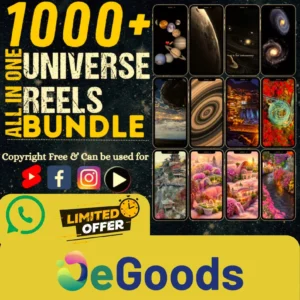 1000+ universe reels bundle